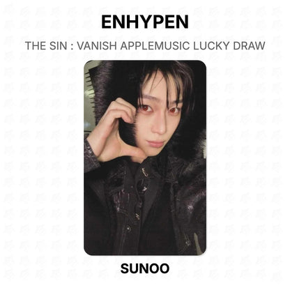 ENHYPEN THE SIN : VANISH APPLEMUSIC LUCKY DRAW Official Photocard
