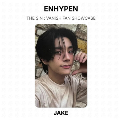 ENHYPEN THE SIN : VANISH FAN SHOWCASE Official Photocard