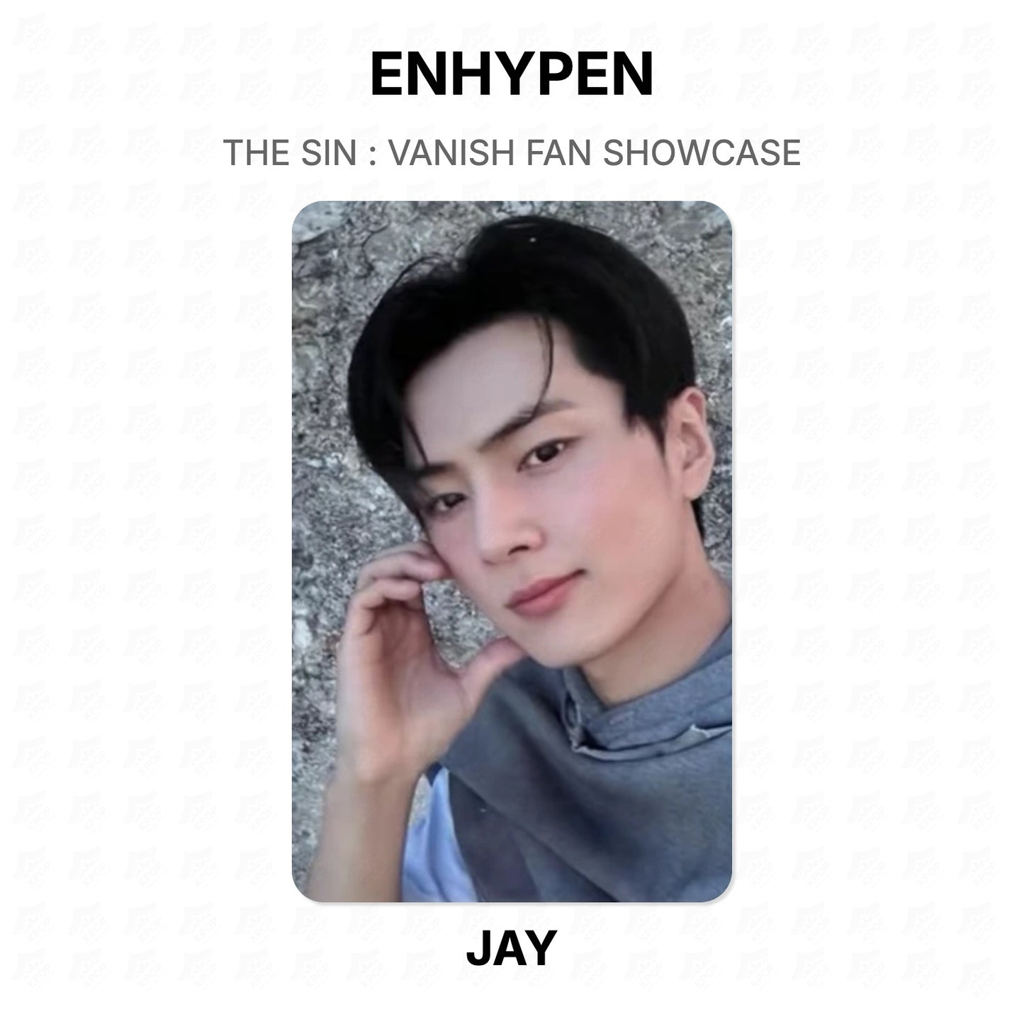 ENHYPEN THE SIN : VANISH FAN SHOWCASE Official Photocard
