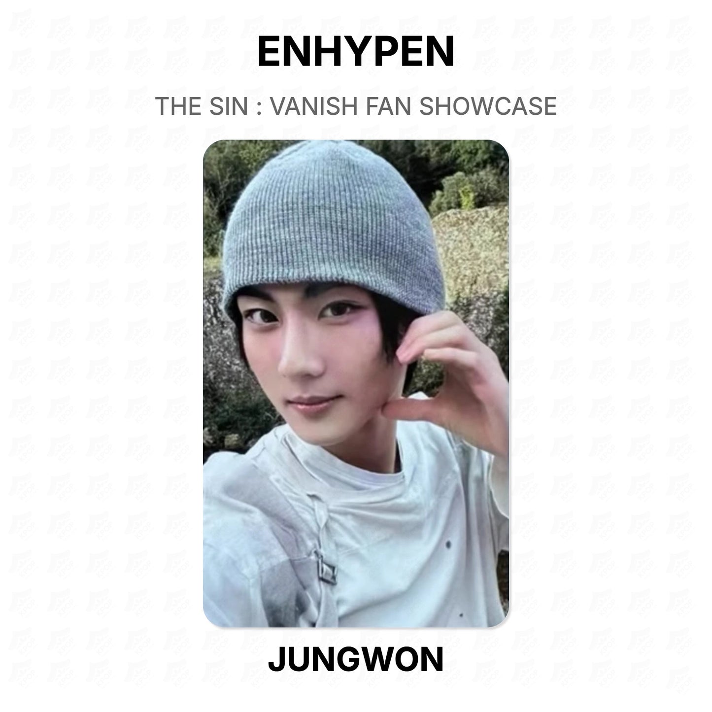 ENHYPEN THE SIN : VANISH FAN SHOWCASE Official Photocard