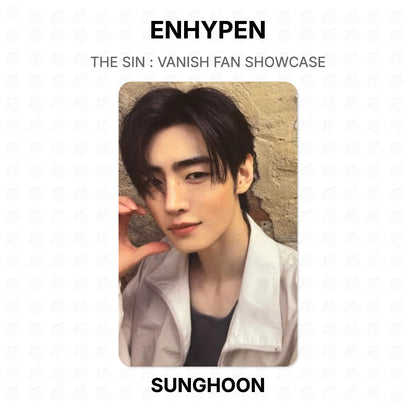 ENHYPEN THE SIN : VANISH FAN SHOWCASE Official Photocard