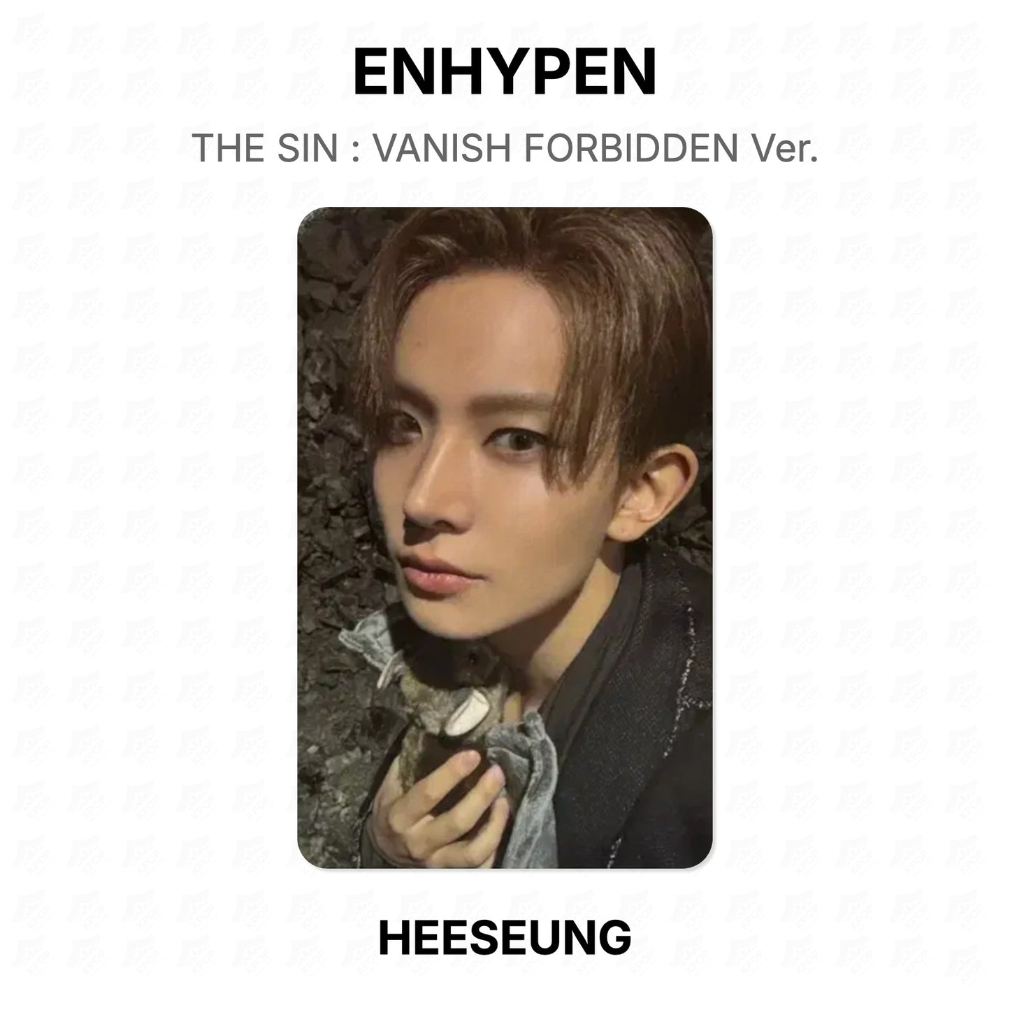 ENHYPEN THE SIN : VANISH FORBIDDEN Ver. Official Photocard