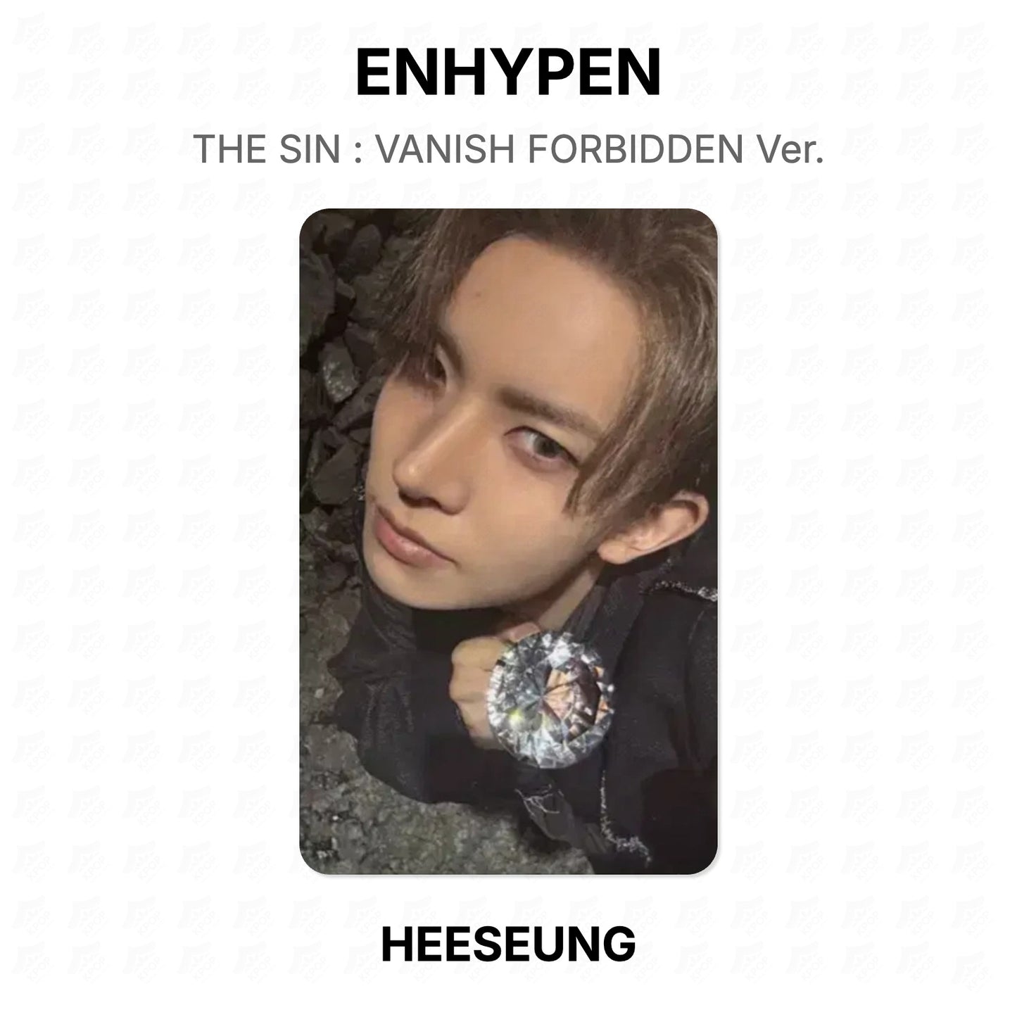 ENHYPEN THE SIN : VANISH FORBIDDEN Ver. Official Photocard