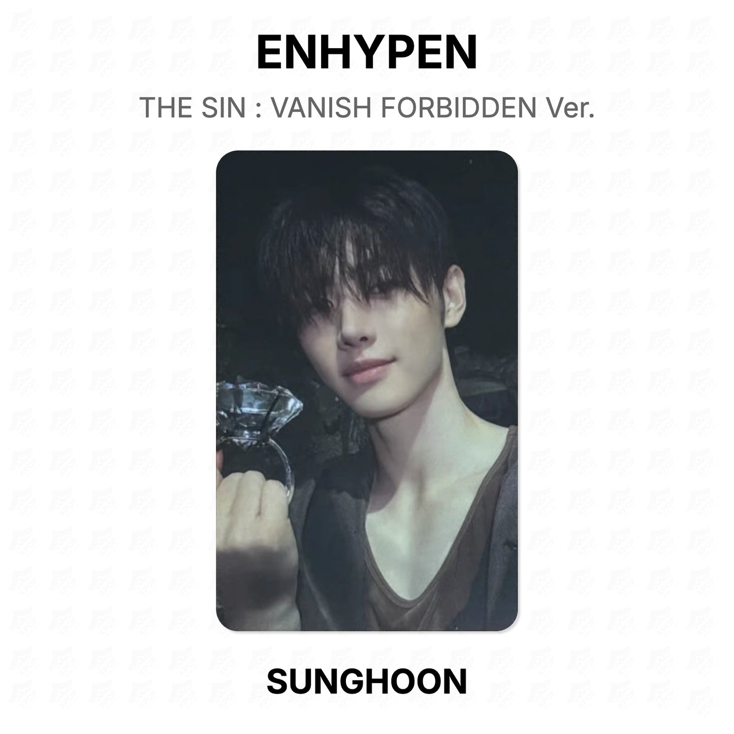 ENHYPEN THE SIN : VANISH FORBIDDEN Ver. Official Photocard