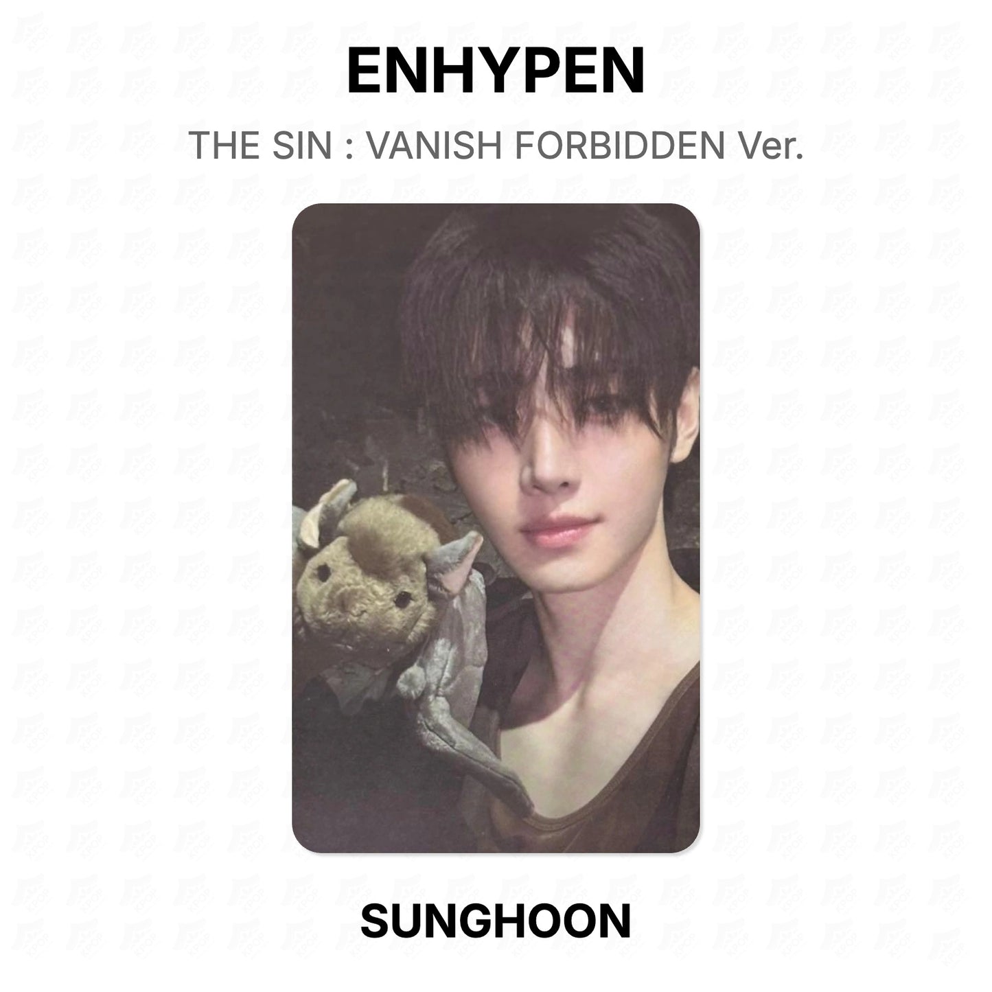 ENHYPEN THE SIN : VANISH FORBIDDEN Ver. Official Photocard