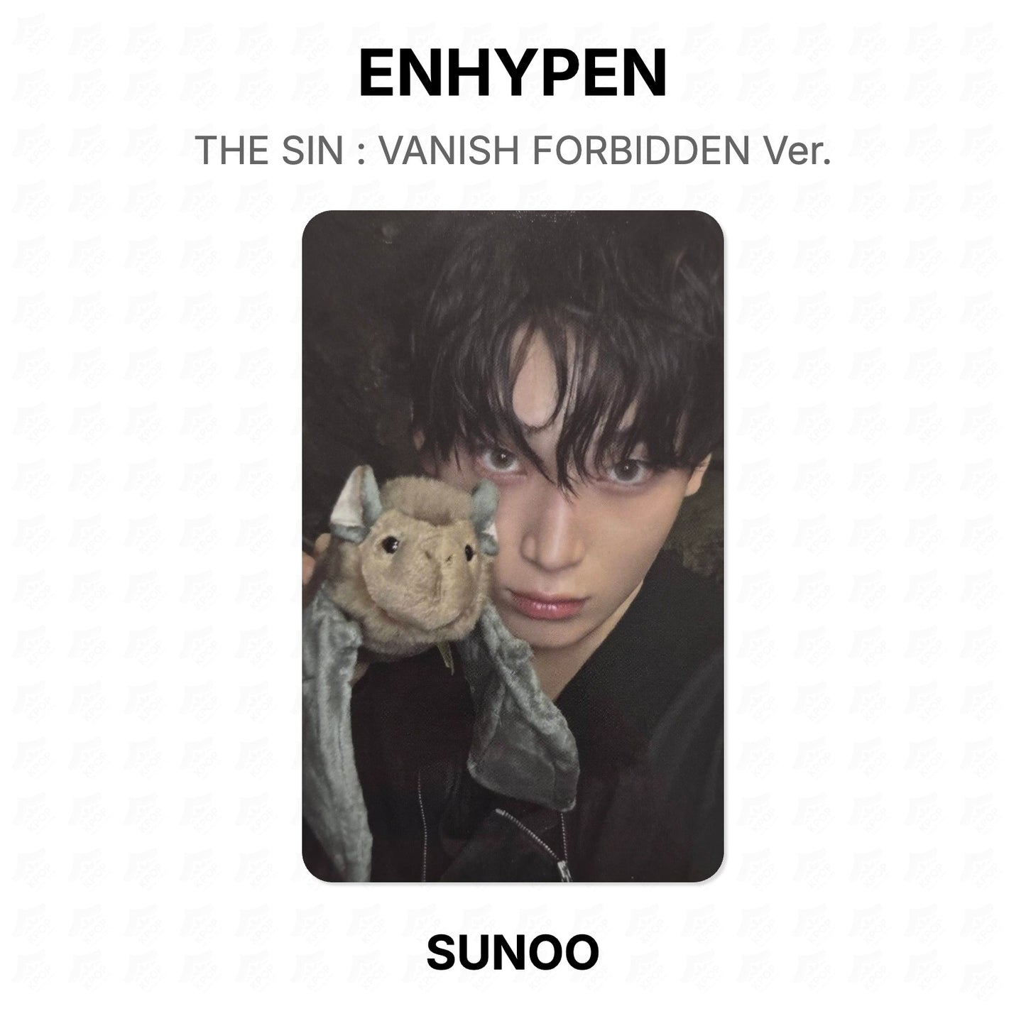 ENHYPEN THE SIN : VANISH FORBIDDEN Ver. Official Photocard