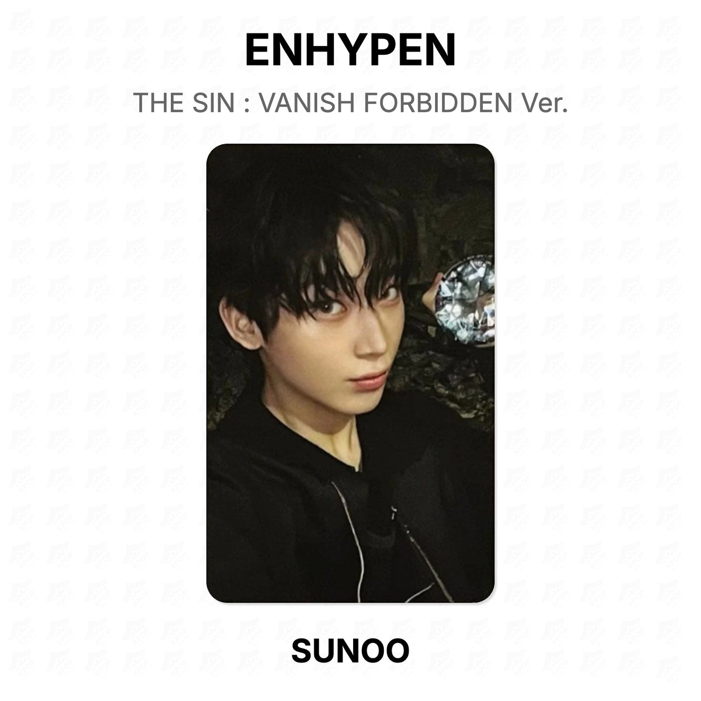 ENHYPEN THE SIN : VANISH FORBIDDEN Ver. Official Photocard