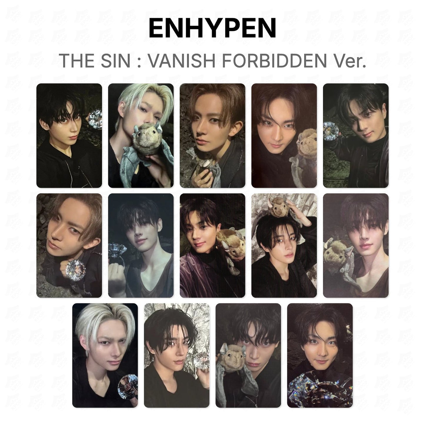 ENHYPEN THE SIN : VANISH FORBIDDEN Ver. Official Photocard