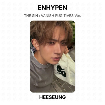 ENHYPEN THE SIN : VANISH FUGITIVES Ver. Official Photocard
