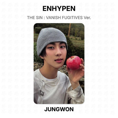 ENHYPEN THE SIN : VANISH FUGITIVES Ver. Official Photocard