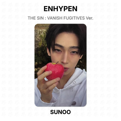 ENHYPEN THE SIN : VANISH FUGITIVES Ver. Official Photocard