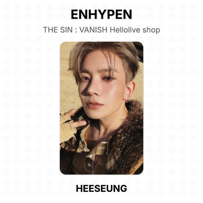 ENHYPEN THE SIN : VANISH Hellolive shop Official Photocard