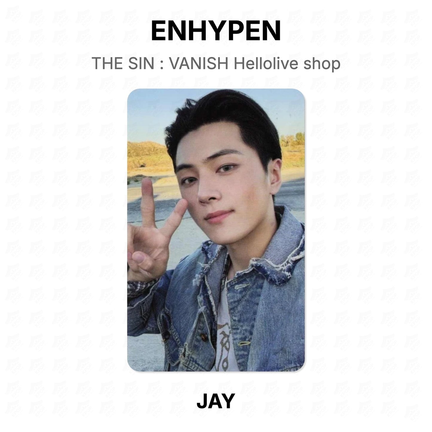 ENHYPEN THE SIN : VANISH Hellolive shop Official Photocard