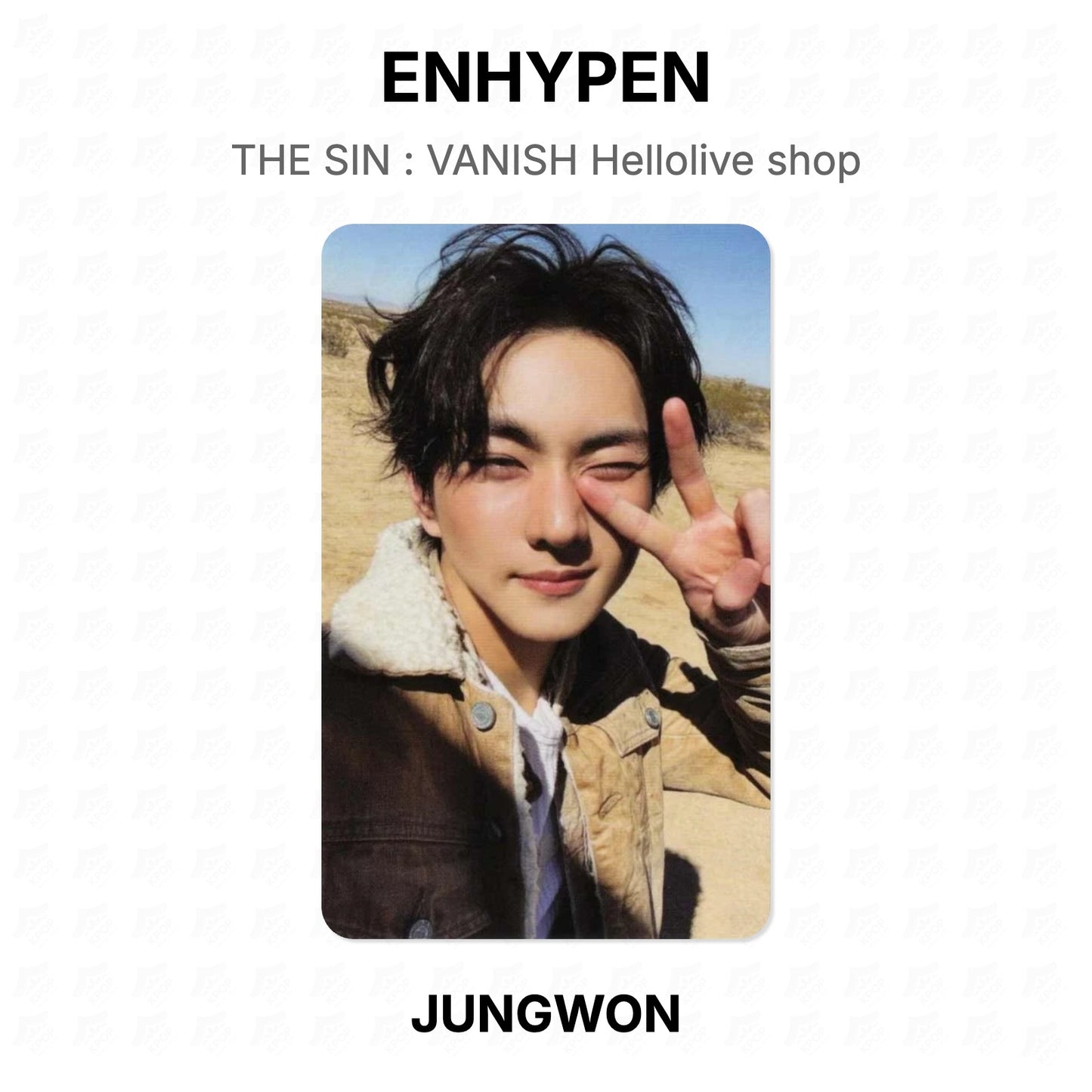 ENHYPEN THE SIN : VANISH Hellolive shop Official Photocard