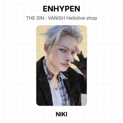 ENHYPEN THE SIN : VANISH Hellolive shop Official Photocard