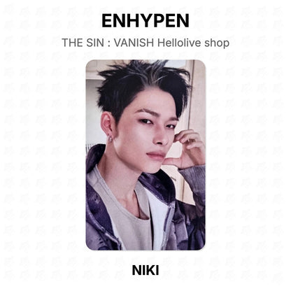 ENHYPEN THE SIN : VANISH Hellolive shop Official Photocard
