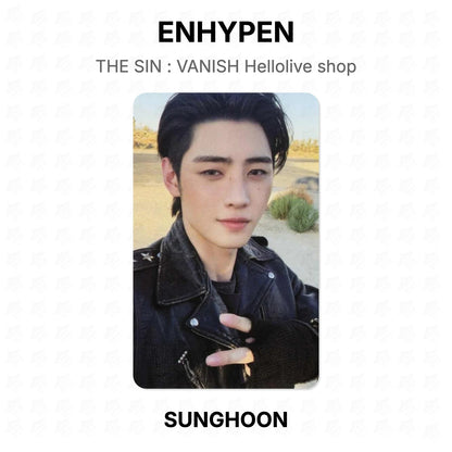 ENHYPEN THE SIN : VANISH Hellolive shop Official Photocard