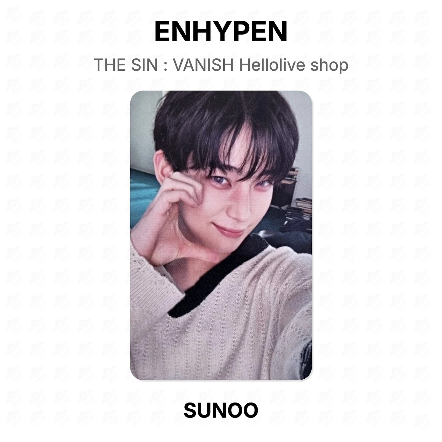 ENHYPEN THE SIN : VANISH Hellolive shop Official Photocard
