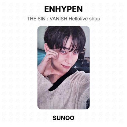 ENHYPEN THE SIN : VANISH Hellolive shop Official Photocard