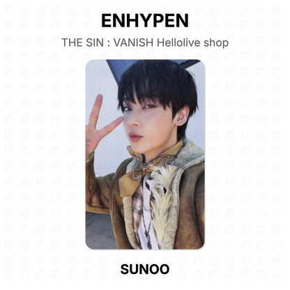ENHYPEN THE SIN : VANISH Hellolive shop Official Photocard