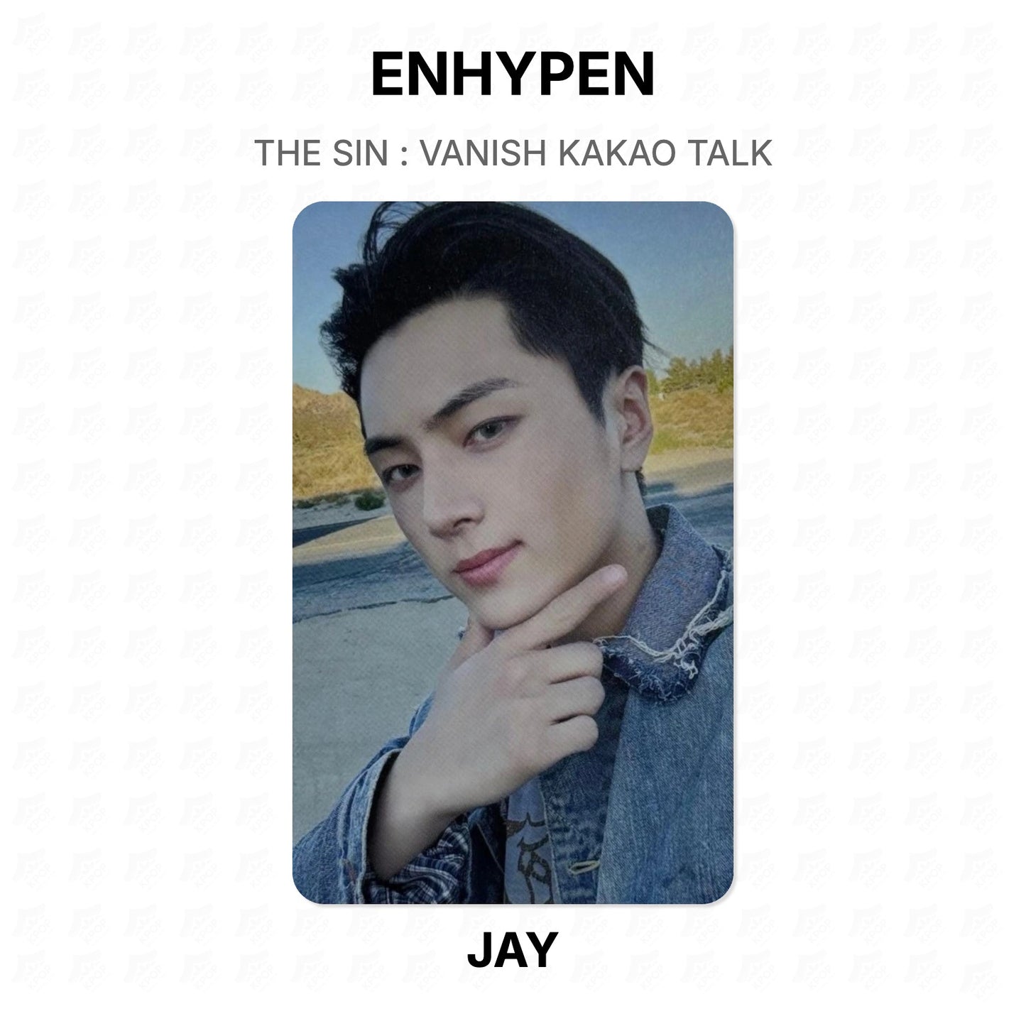 ENHYPEN THE SIN : VANISH KAKAO TALK Official Photocard