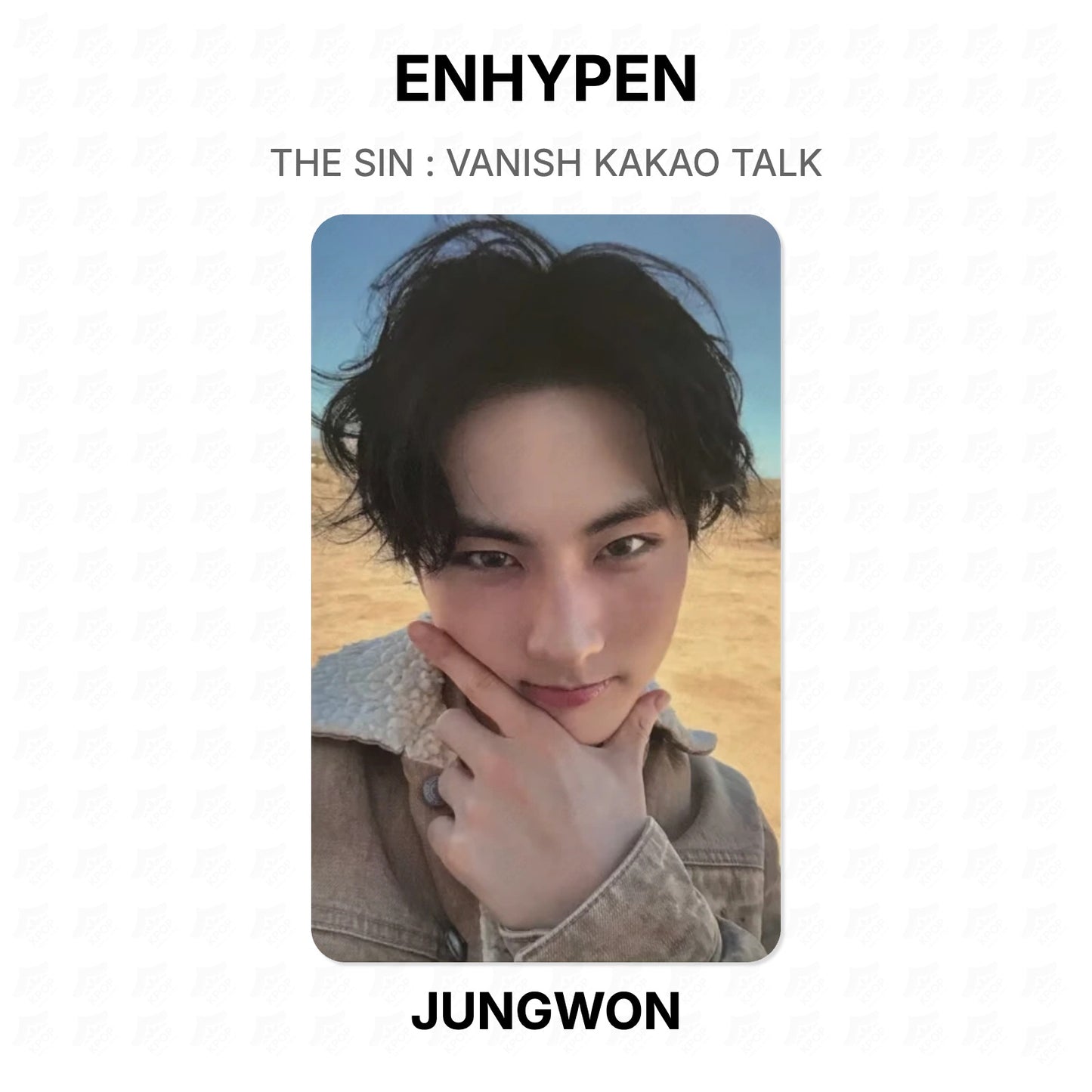 ENHYPEN THE SIN : VANISH KAKAO TALK Official Photocard