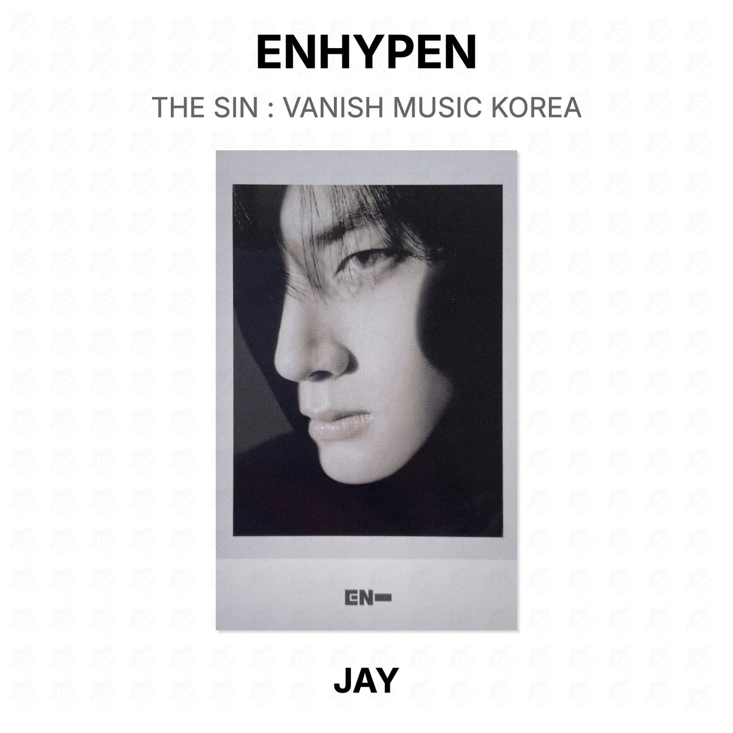ENHYPEN THE SIN : VANISH MUSIC KOREA Official Photocard