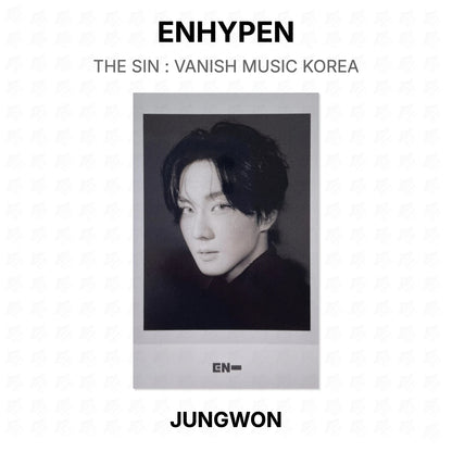ENHYPEN THE SIN : VANISH MUSIC KOREA Official Photocard
