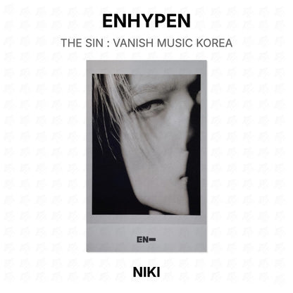 ENHYPEN THE SIN : VANISH MUSIC KOREA Official Photocard