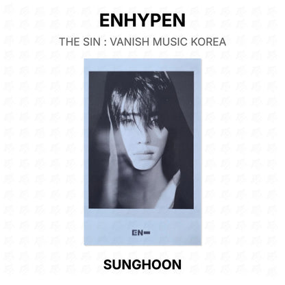 ENHYPEN THE SIN : VANISH MUSIC KOREA Official Photocard
