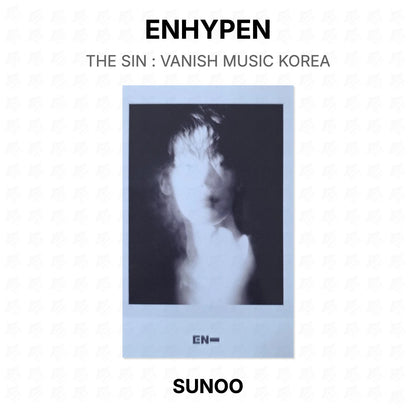 ENHYPEN THE SIN : VANISH MUSIC KOREA Official Photocard