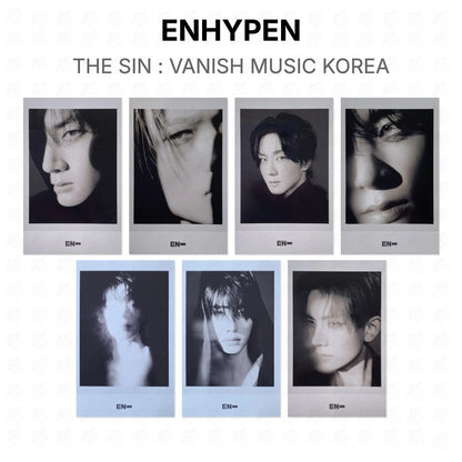 ENHYPEN THE SIN : VANISH MUSIC KOREA Official Photocard