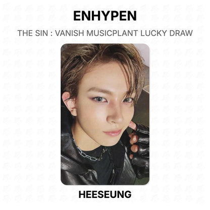 ENHYPEN THE SIN : VANISH MUSICPLANT LUCKY DRAW Official Photocard