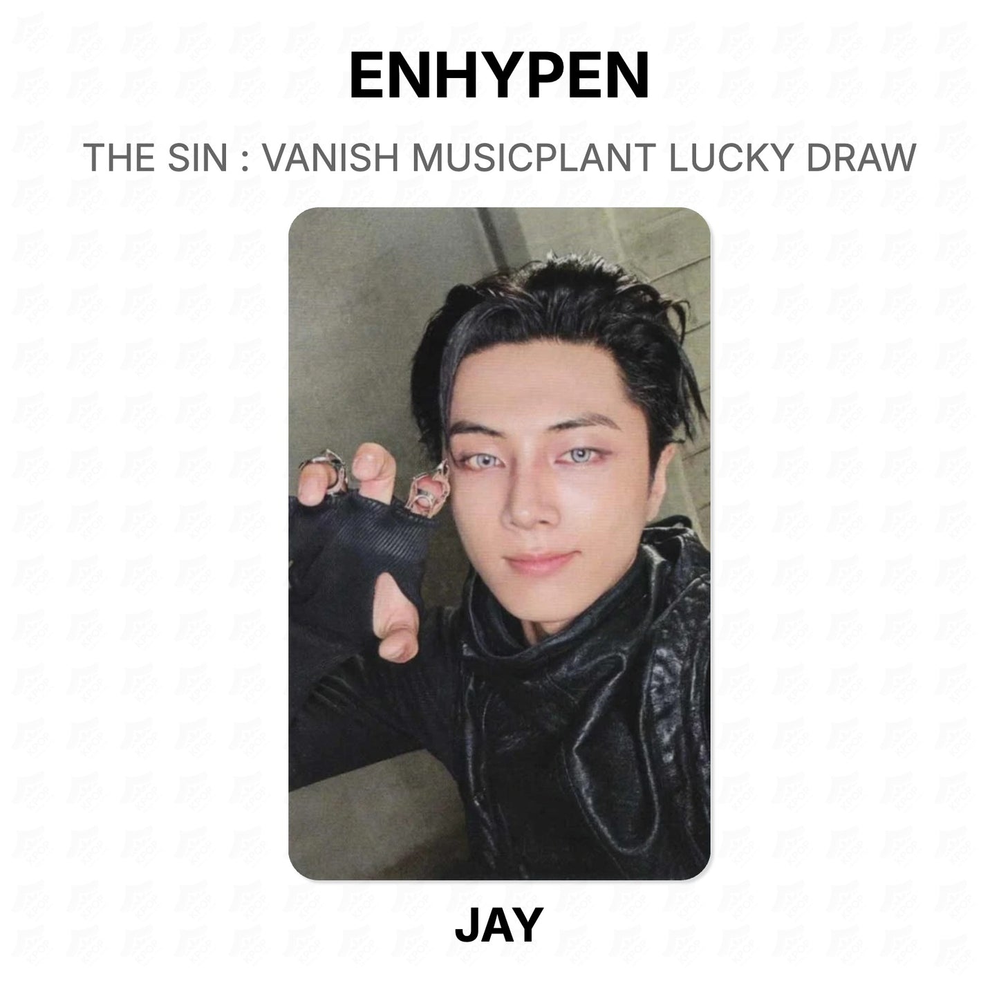 ENHYPEN THE SIN : VANISH MUSICPLANT LUCKY DRAW Official Photocard