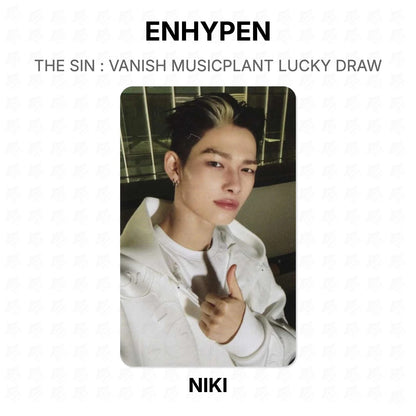 ENHYPEN THE SIN : VANISH MUSICPLANT LUCKY DRAW Official Photocard