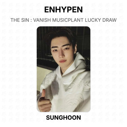 ENHYPEN THE SIN : VANISH MUSICPLANT LUCKY DRAW Official Photocard
