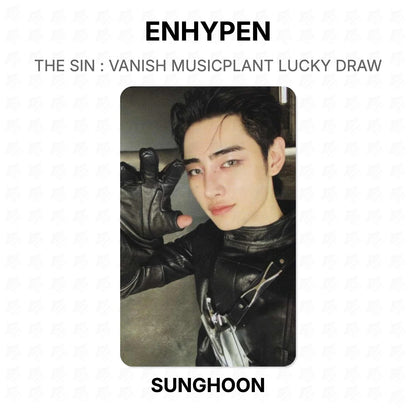 ENHYPEN THE SIN : VANISH MUSICPLANT LUCKY DRAW Official Photocard