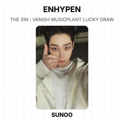 ENHYPEN THE SIN : VANISH MUSICPLANT LUCKY DRAW Official Photocard