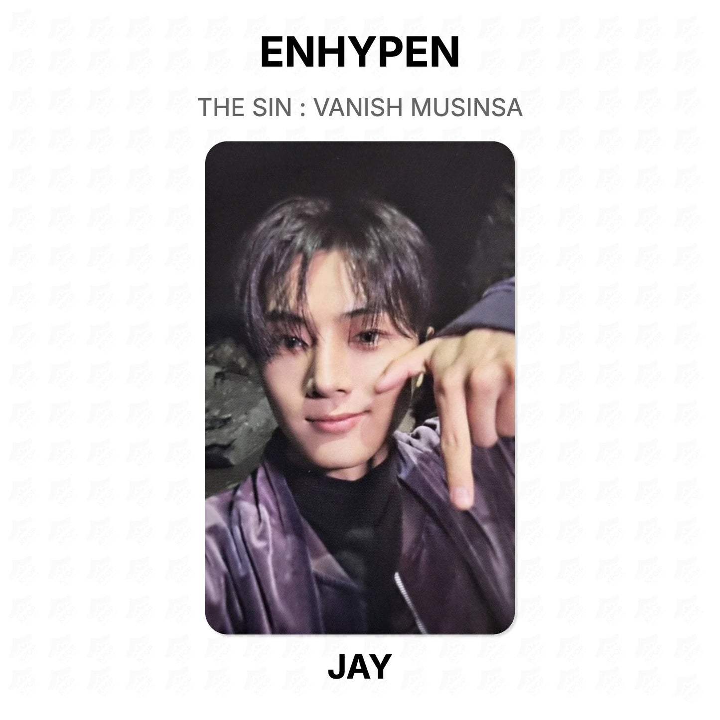 ENHYPEN THE SIN : VANISH MUSINSA Official Photocard