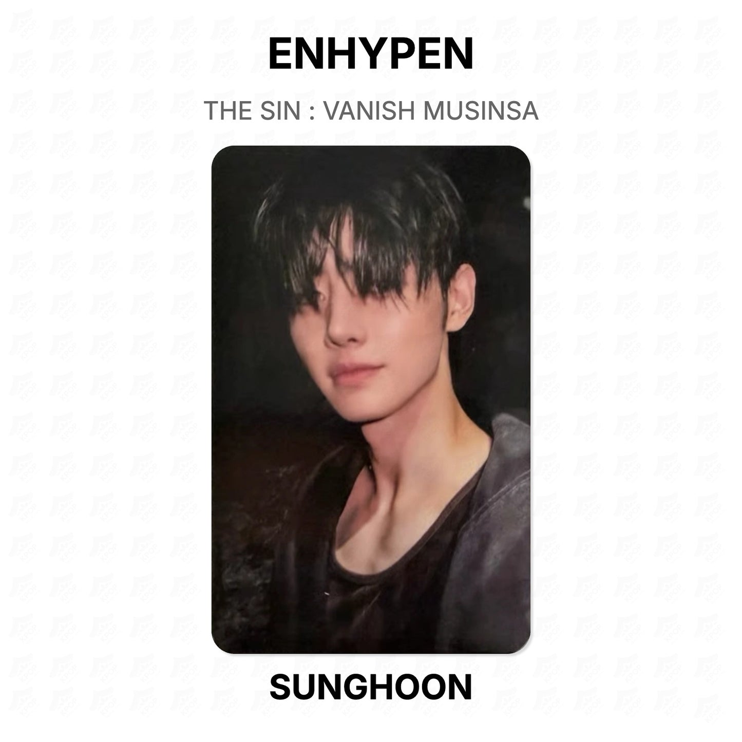 ENHYPEN THE SIN : VANISH MUSINSA Official Photocard