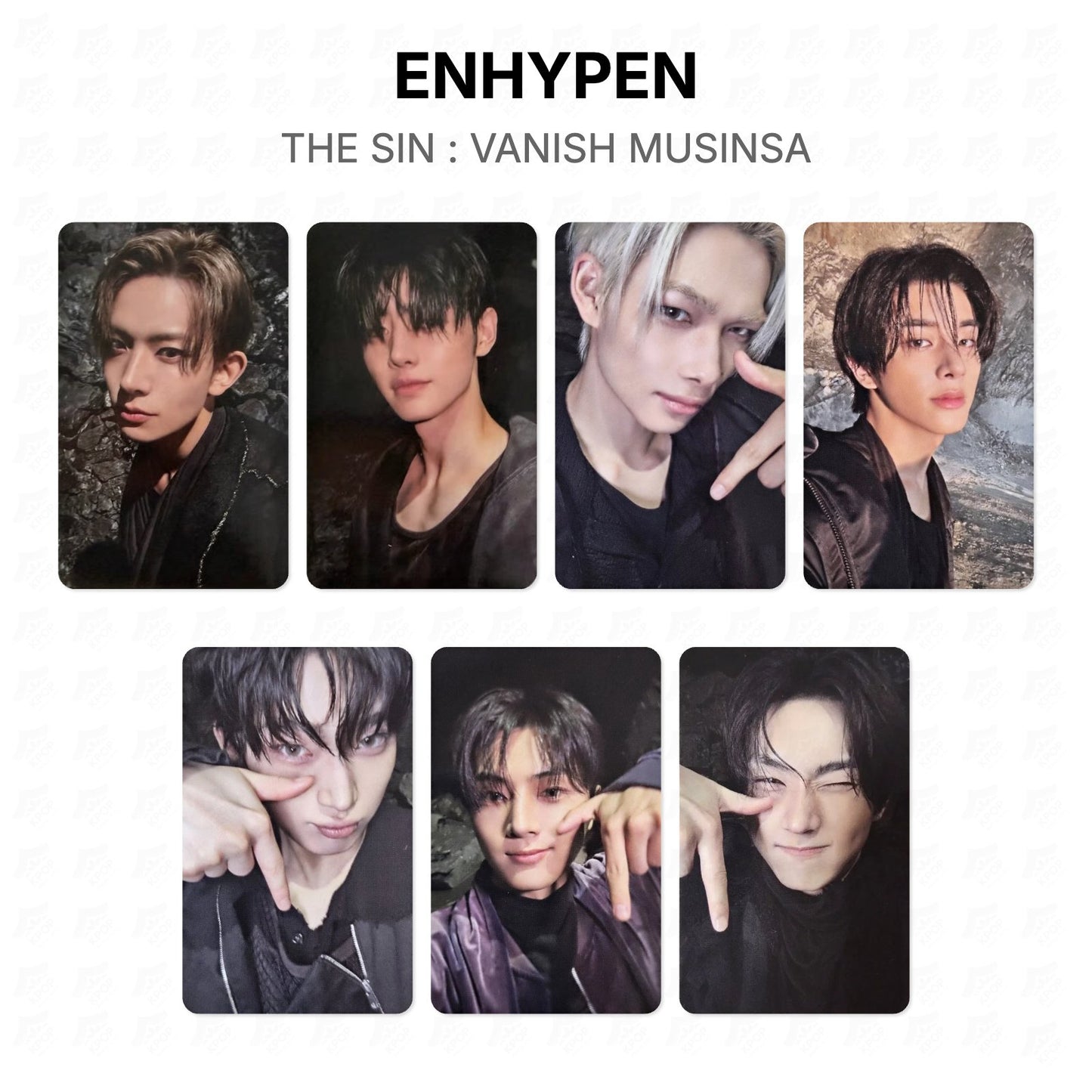 ENHYPEN THE SIN : VANISH MUSINSA Official Photocard