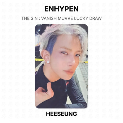 ENHYPEN THE SIN : VANISH MUVVE LUCKY DRAW Official Photocard