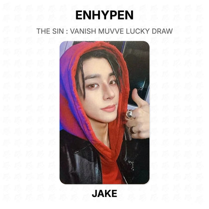 ENHYPEN THE SIN : VANISH MUVVE LUCKY DRAW Official Photocard