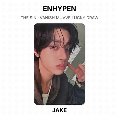 ENHYPEN THE SIN : VANISH MUVVE LUCKY DRAW Official Photocard