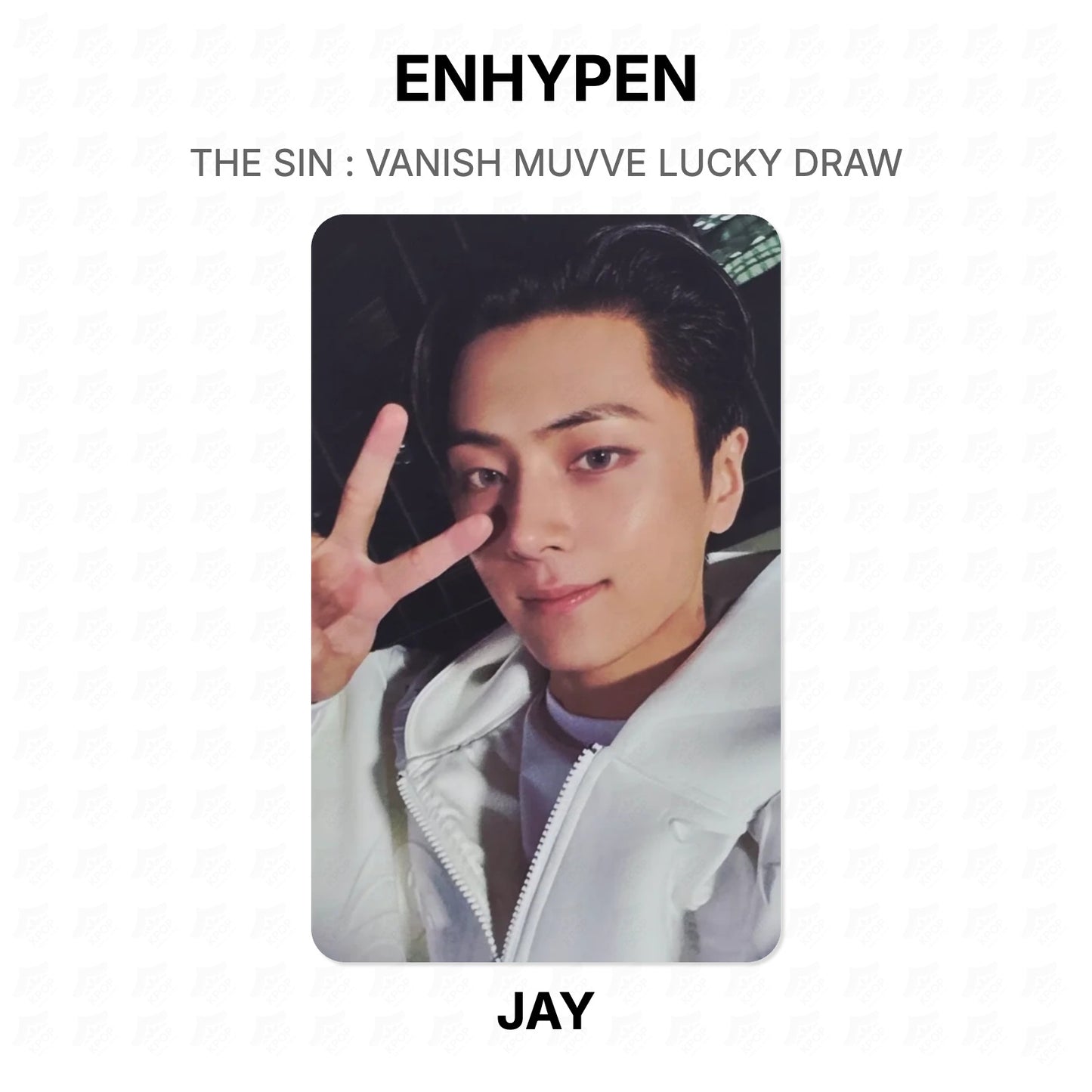 ENHYPEN THE SIN : VANISH MUVVE LUCKY DRAW Official Photocard