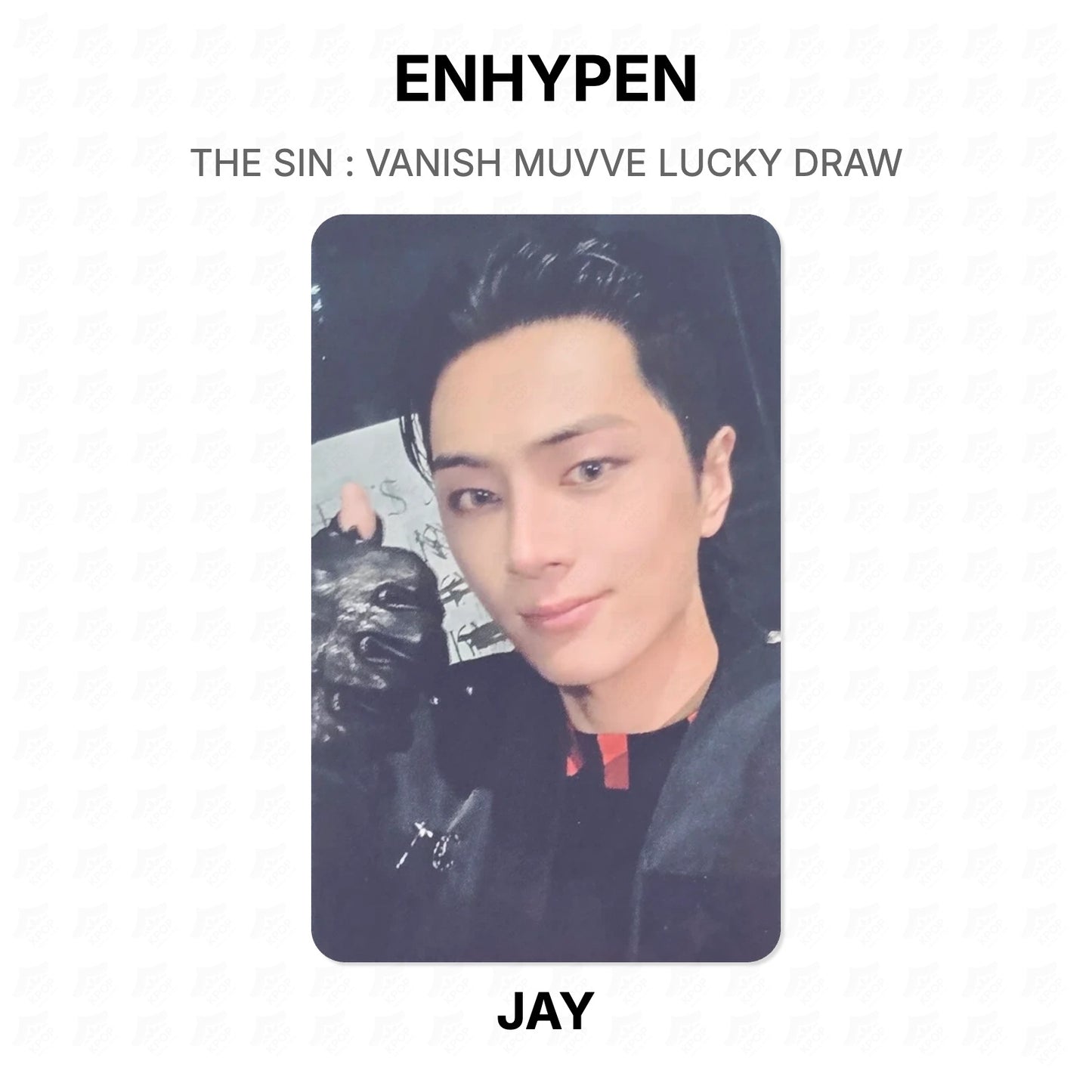 ENHYPEN THE SIN : VANISH MUVVE LUCKY DRAW Official Photocard