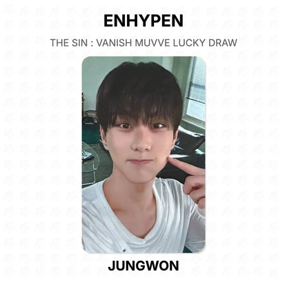 ENHYPEN THE SIN : VANISH MUVVE LUCKY DRAW Official Photocard