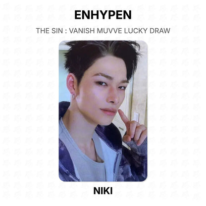 ENHYPEN THE SIN : VANISH MUVVE LUCKY DRAW Official Photocard