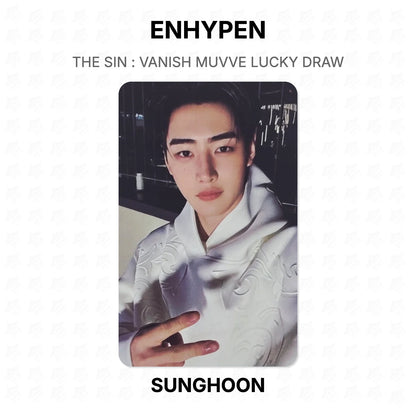 ENHYPEN THE SIN : VANISH MUVVE LUCKY DRAW Official Photocard