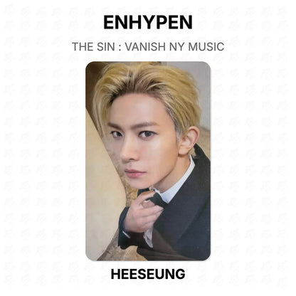 ENHYPEN THE SIN : VANISH NY MUSIC Official Photocard
